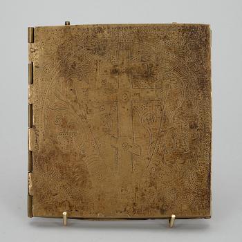 IKON, emaljerad brons, Ryssland 1800-tal.