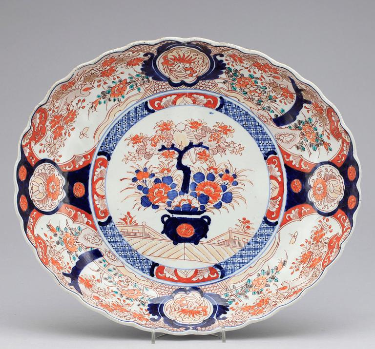 SKÅLFAT, porslin, Imari, Japan, 1800/1900-tal.