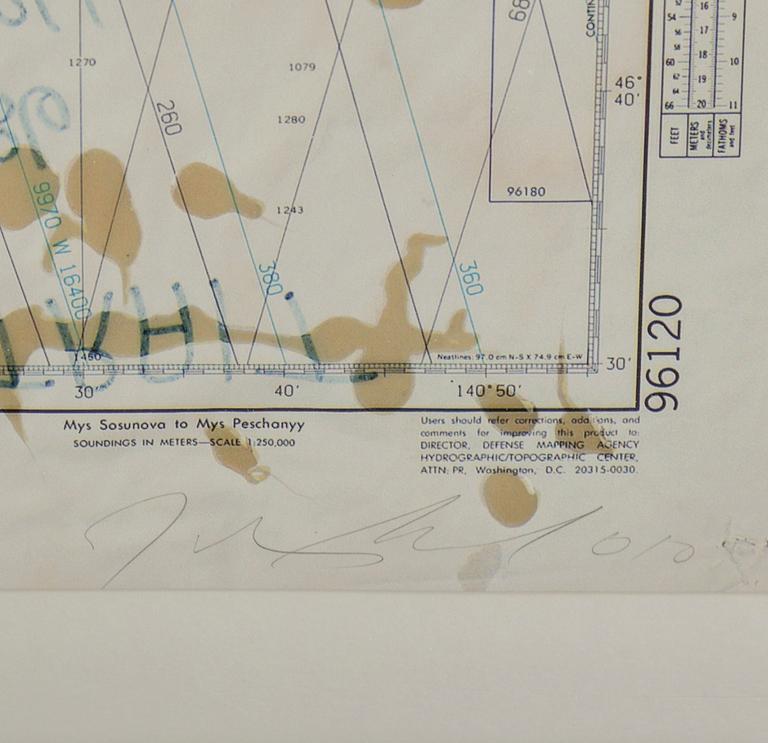 JULIAN SCHNABEL, Silkscreen och färgoffset, signerad och numrerad 6/75.
