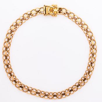 ARMBAND, 14K guld, Laatukoru, Hyvinge 1973.