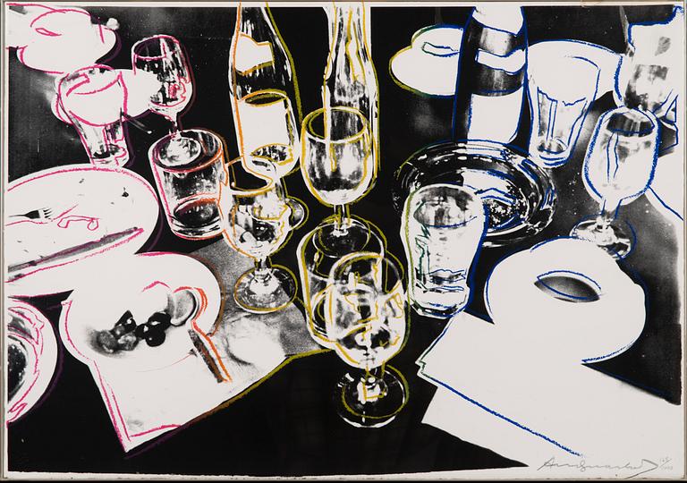 ANDY WARHOL, "AFTER THE PARTY" 1979.