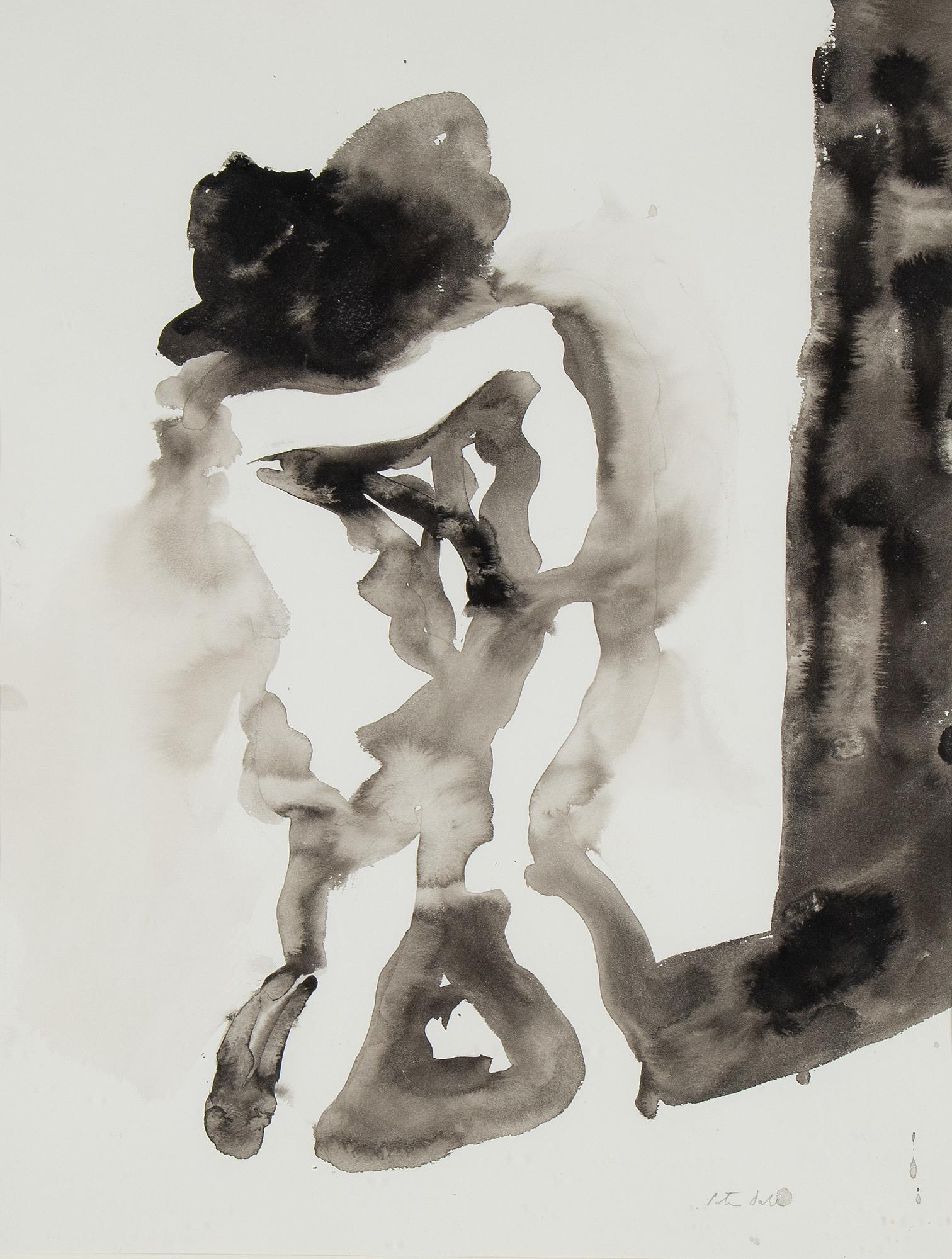 Peter Dahl, watercolour, signed.