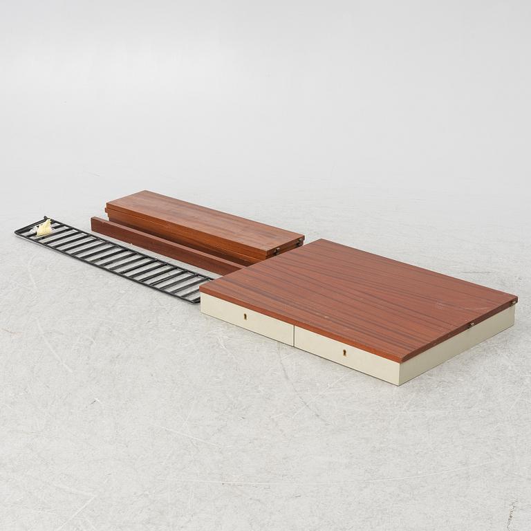 Nils Strinning, bookcase, "String", 1950s/60s.