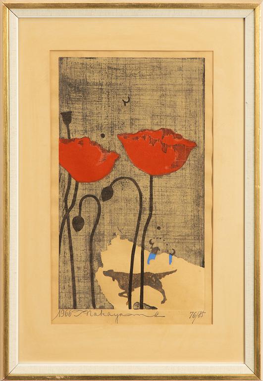 Tadashi Nakayama, 'Red Poppies'.