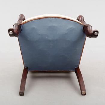 KARMSTOL, senempire, 1800-talets mitt.