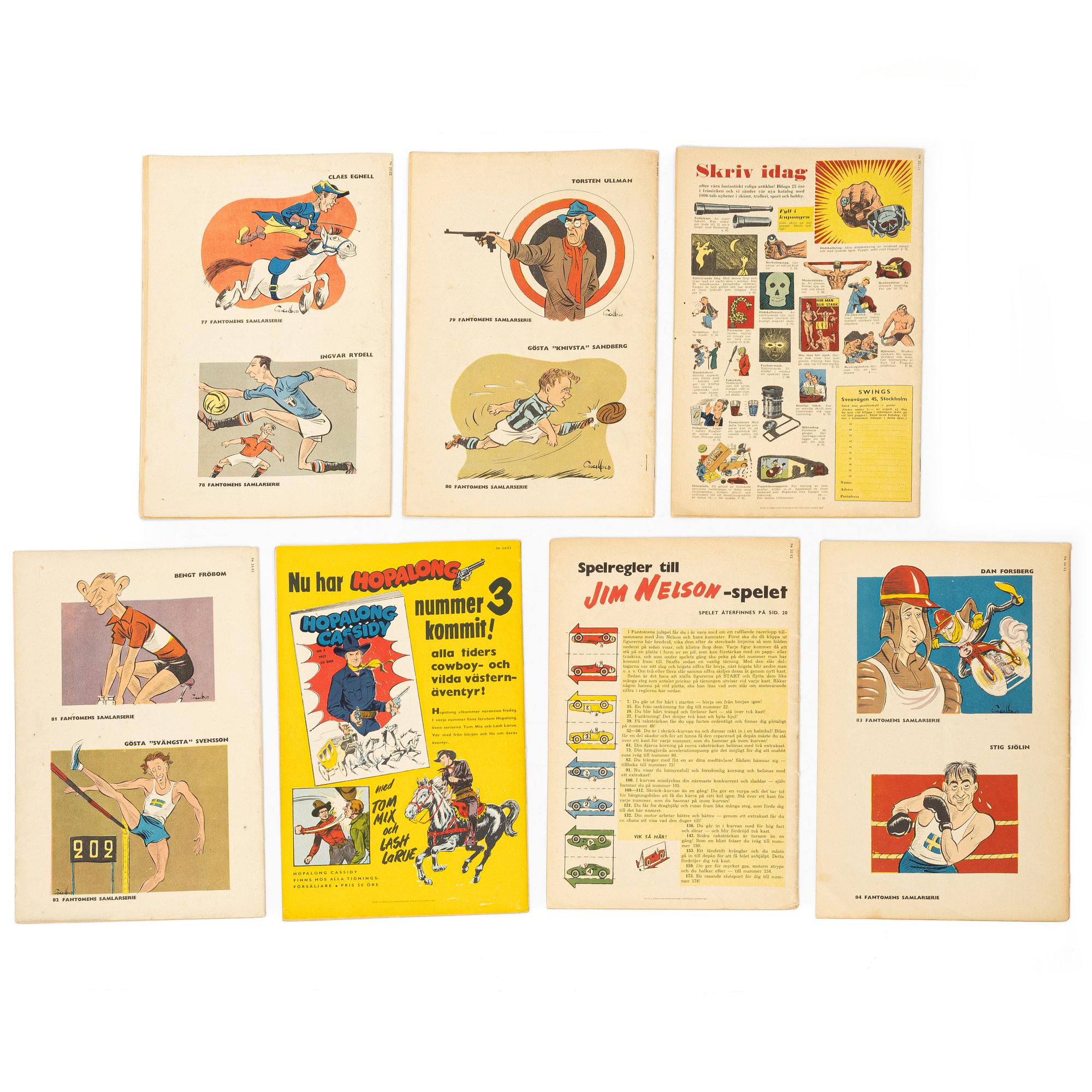 Comic books, 26, “The Phantom”, 1952.