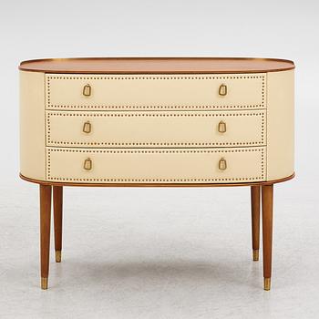 Halvdan Pettersson, a Swedish Modern chest of drawers, Tibro Möbelfanrik, 1950's.