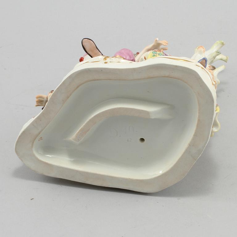 FIGURIN, porslin, Meissen, 1900-tal första kvartal.
