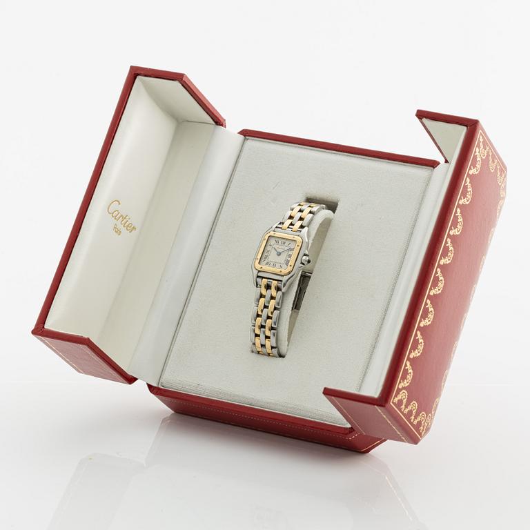 Cartier, Panthère, wristwatch, 21,5 x 21,5 (30) mm.