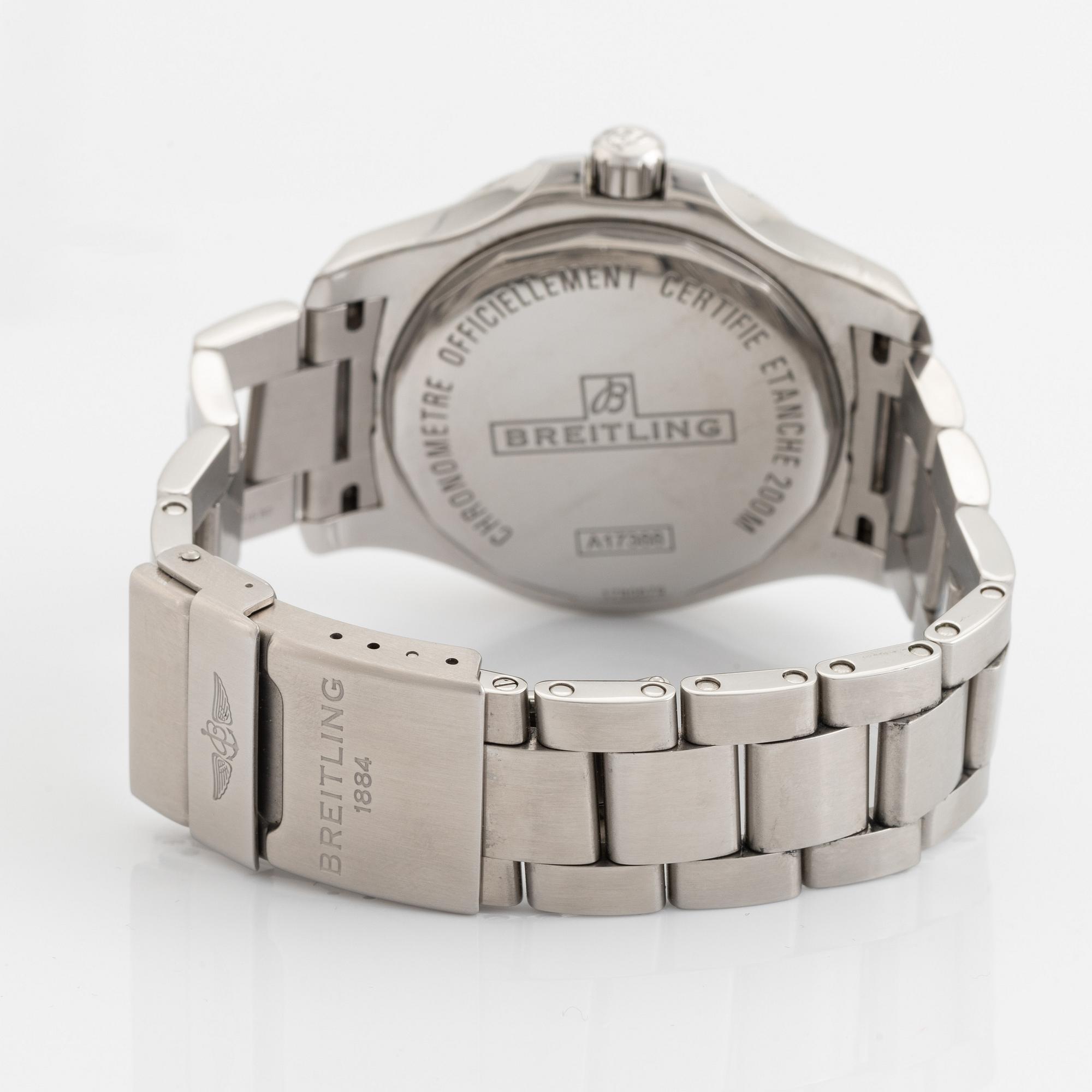 Breitling, Colt Automatic, wristwatch, 44 mm.