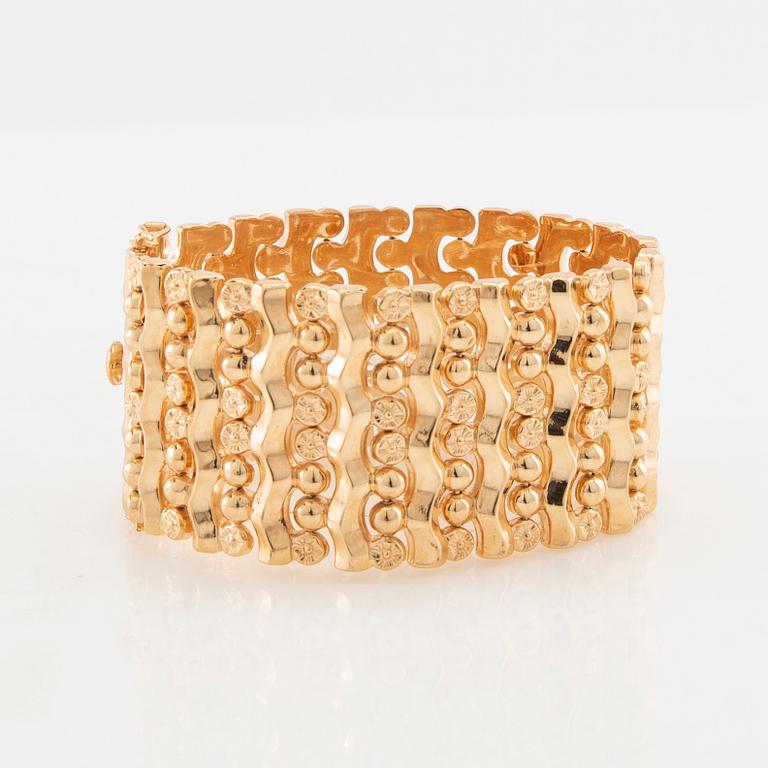 Bracelet 18K gold, Tosato Bruno Vicenza Italy.