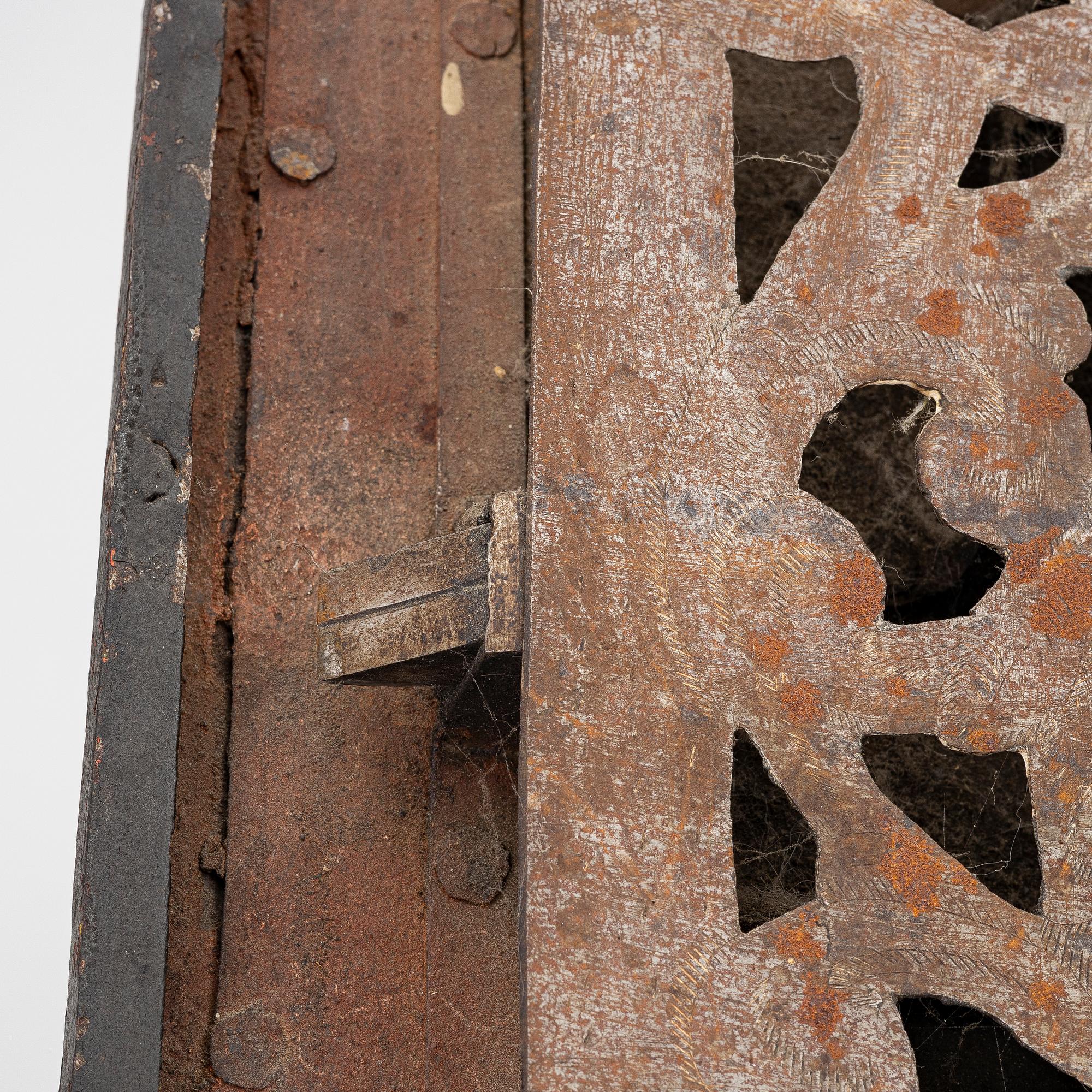 Baroque strongbox, 18th century.