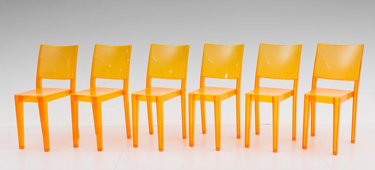 STOLAR, 6 st, "La Marie", Philippe Starck, Kartell, Italien. Modellen fo.