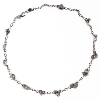 Bertel Gardberg, HALSBAND, 916 silver, BRG Helsingfors 1954.