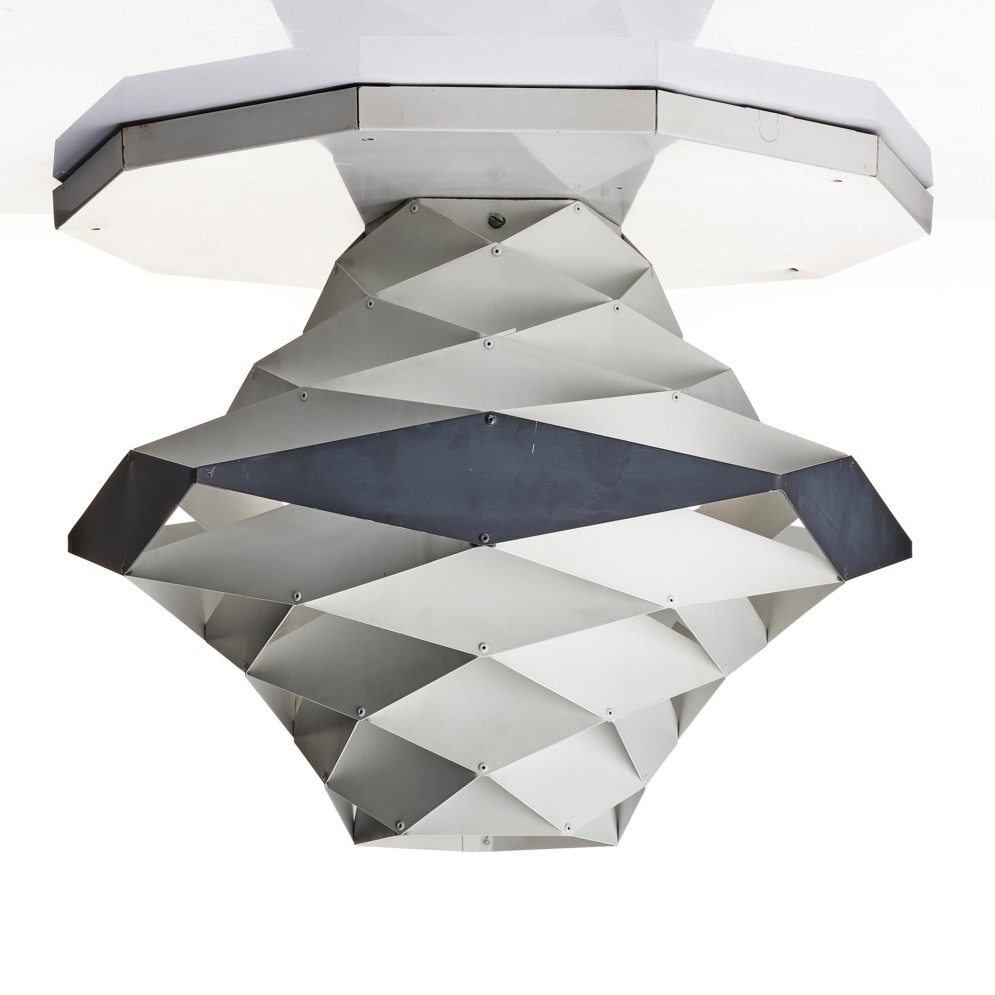 Preben Dal, a "Symphony" ceiling or table lamp, for Hans Følsgaard, Elektro HF Belysning, Denmark 1960's.