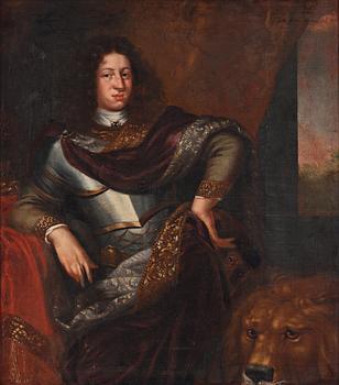 454. David Klöcker Ehrenstrahl Hans ateljé, "Konung Karl XI" (1655-1697).