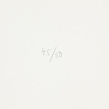 Jan Håfström, etching in colours, 2020, signed 45/50.