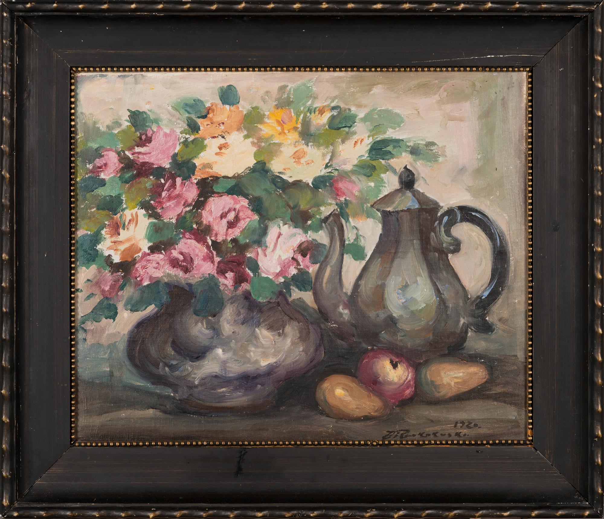 Jalmari Ruokokoski, oi on canvas, signed and dated 1920.