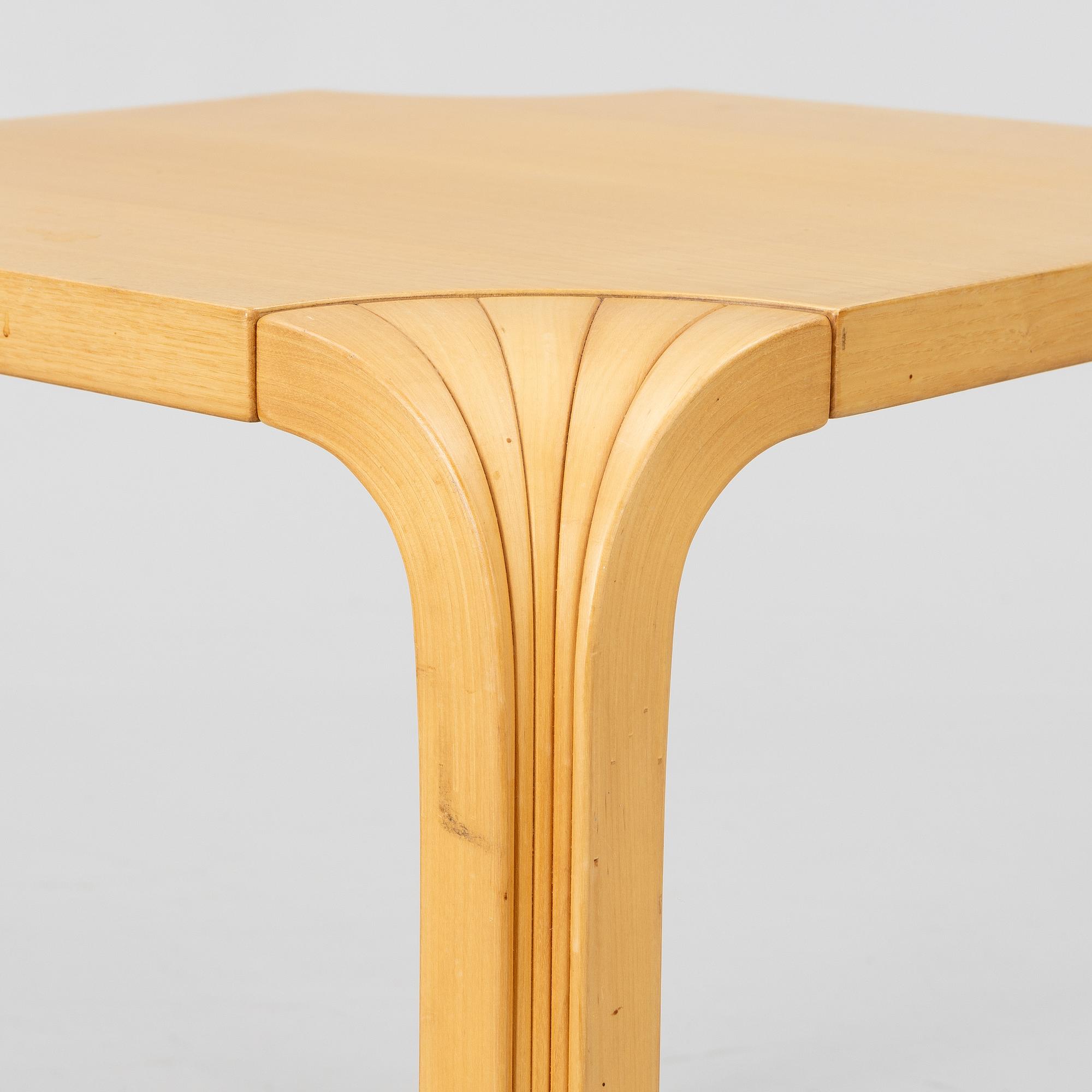 Alvar Aalto, a model X601 sidetable, Artek , Finland.