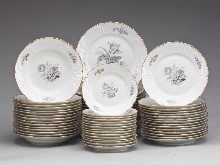SERVIS, ca 85 delar. Porslin, Rosenthal "Sans souci".