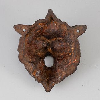 An iron decoration piece, 18th/19th century.