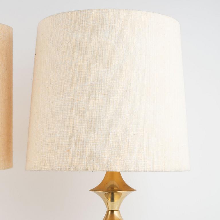 A pair of table lamps, Elit AB, 1960's/70's.