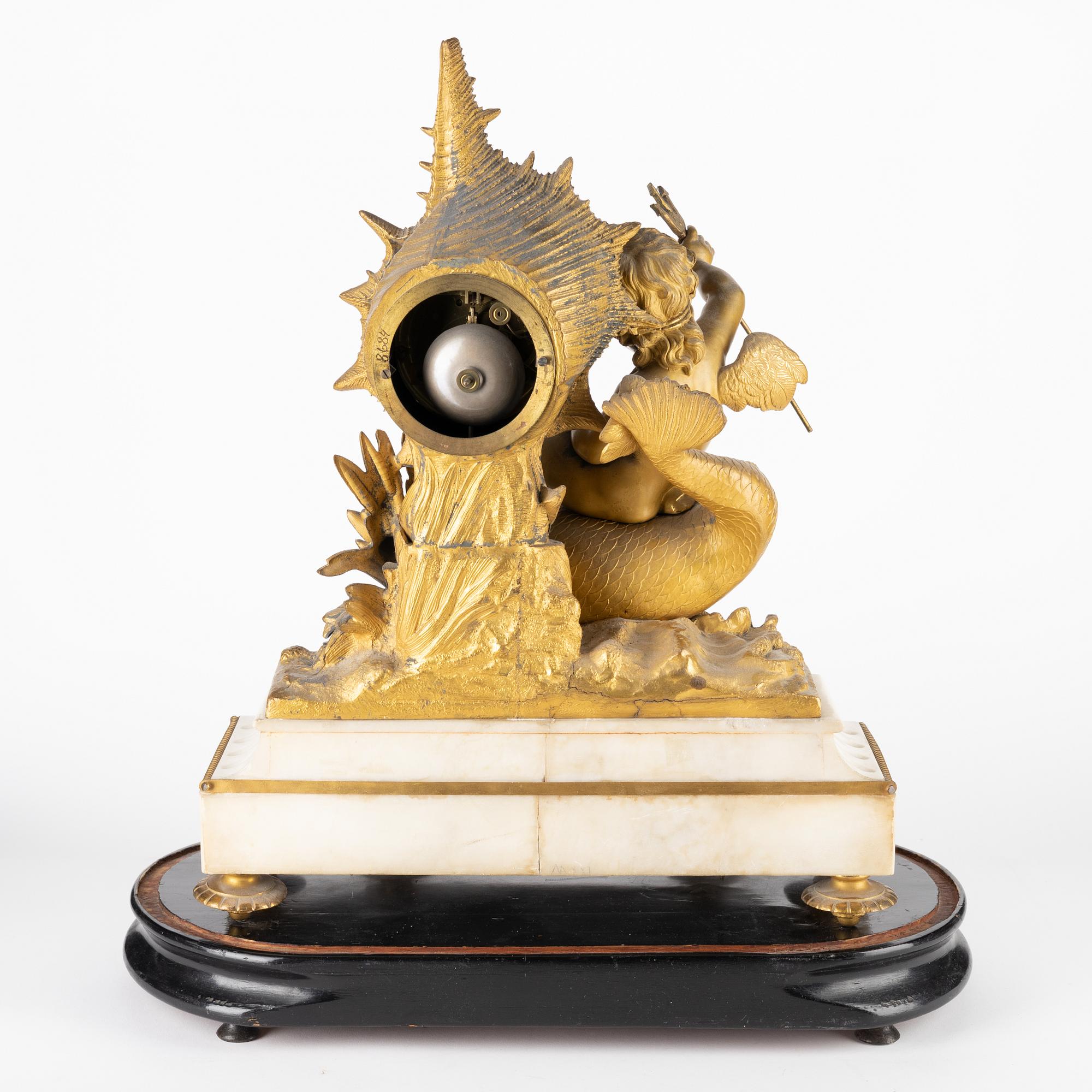 Bordspendyl, Louis XVI-stil, 1800-talets andra hälft.