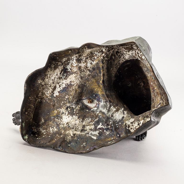 A late 19th century bronze sculpture.