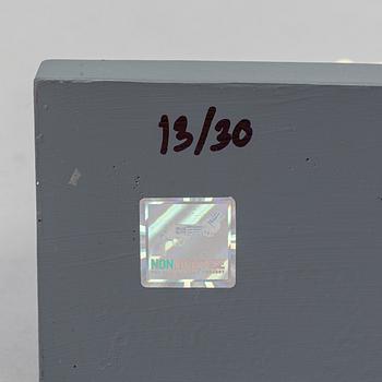 Carl-Fredrik Reuterswärd/ The Non-Violence Project Foundation, a polyresin sculpture 2017, Certificate numbered 13/30.