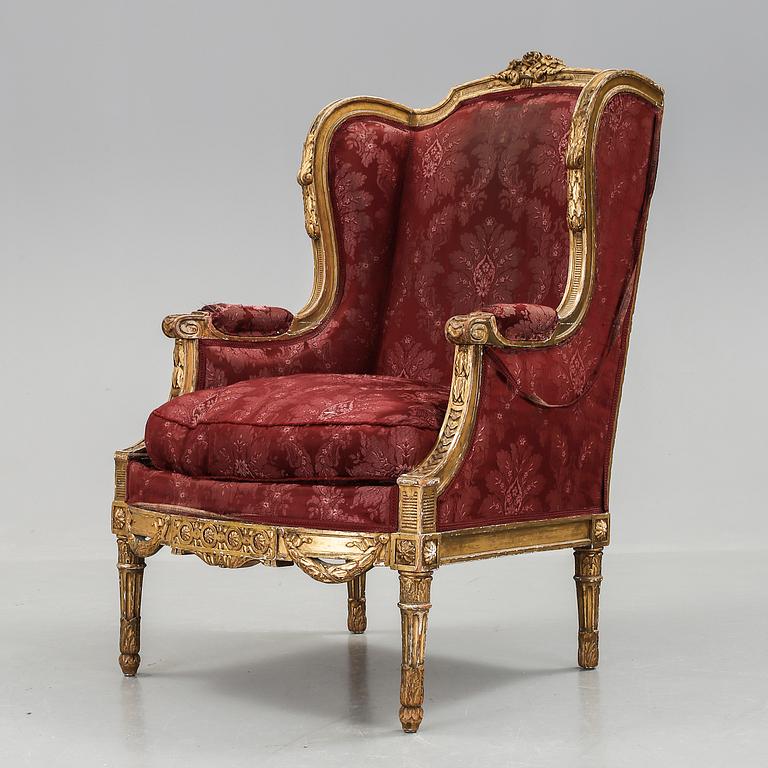 BERGERE, Louis XVI-stil, 1800-tal.