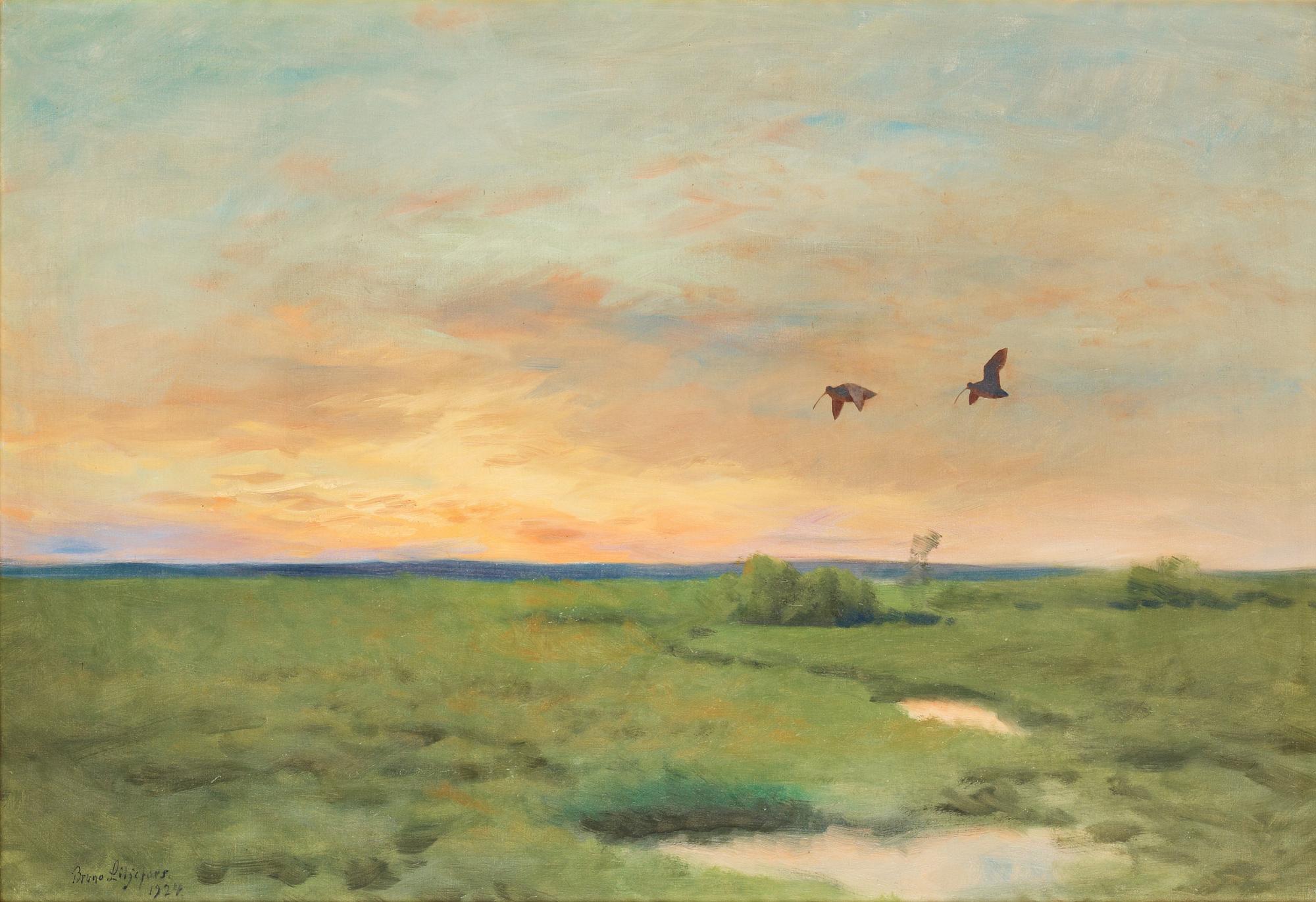 Bruno Liljefors, "Spoväng".