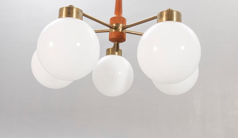 Ceiling lamp, around the middle of the 20th century.