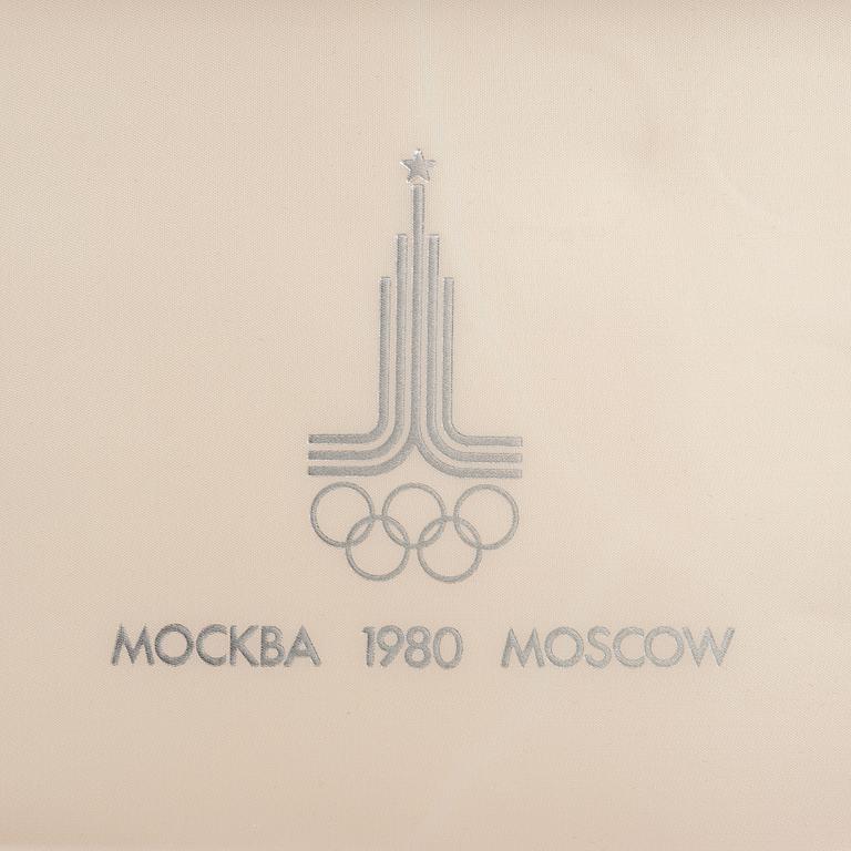 Commemorative medals, 28 pcs, Olympic Games in Moscow 1980, silver,.