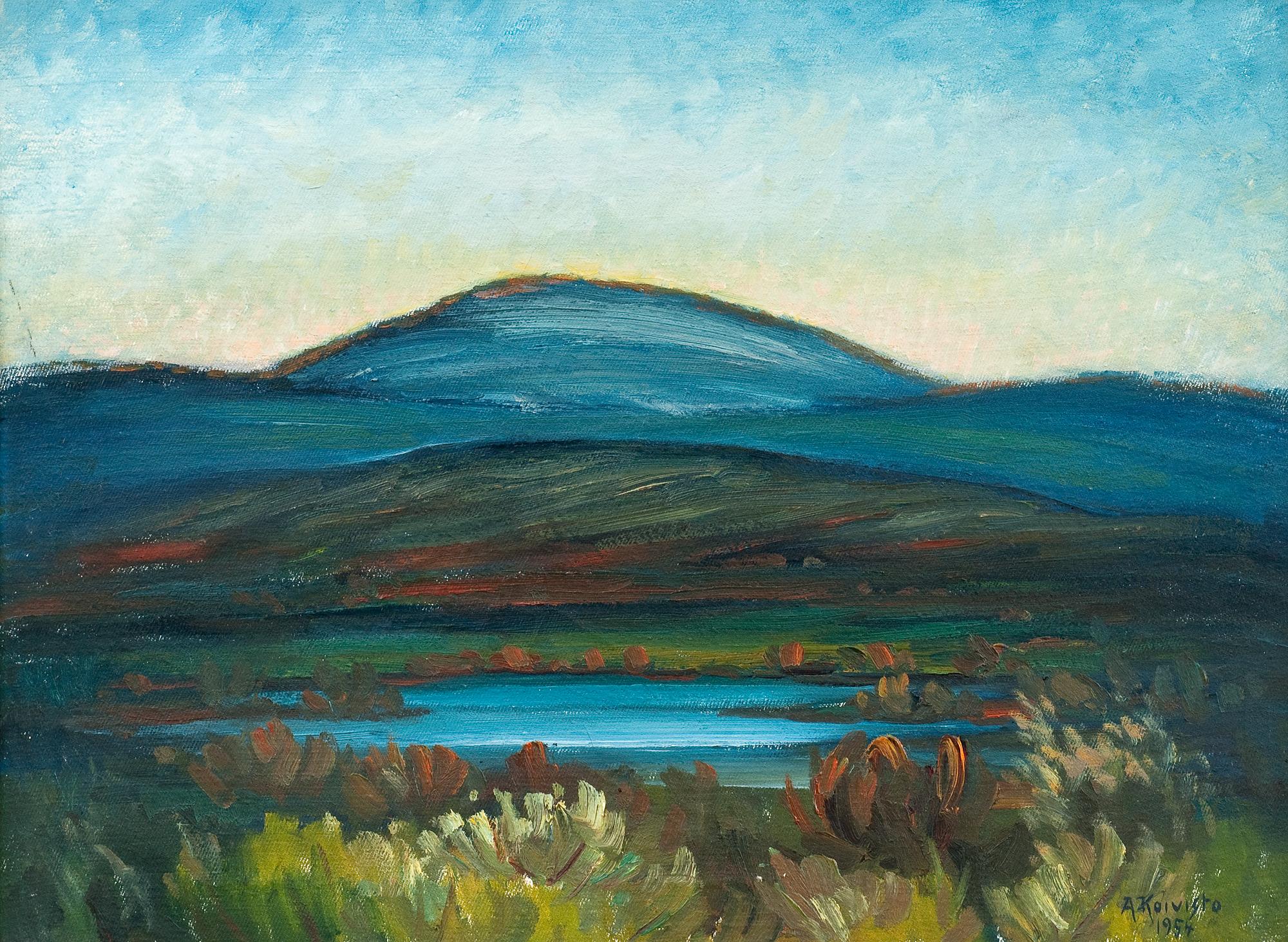 Aukusti Koivisto, LANDSKAP FRÅN LAPPLAND.