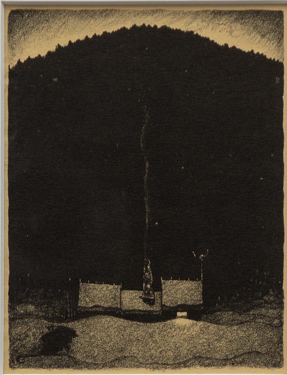 John Bauer, "Julafton".