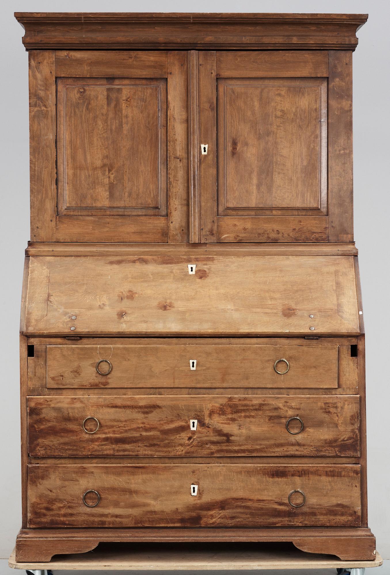 SKRIVSKÅP, 1800-talets första hälft.
