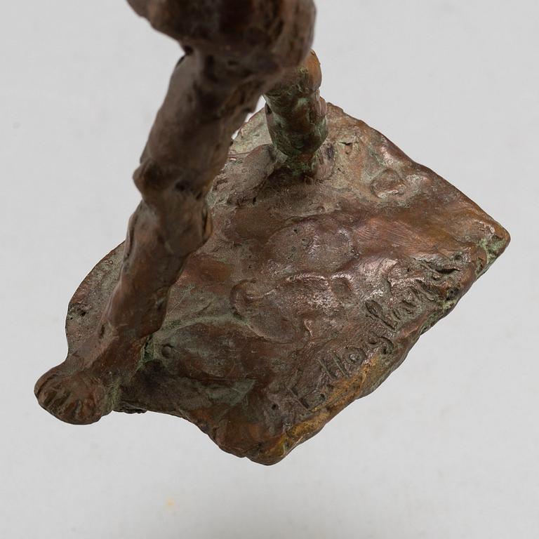 ERIK HÖGLUND, skulptur, brons, signerad.