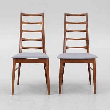 Niels Kofoed, a pair of 'Lis' chairs, Kofoeds Möbelfabrik, Hornslet, Denmark.