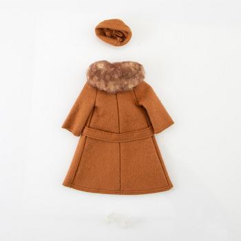 Barbie, dockor, vintage 2 st, Mattel 1960-tal med diverse kläder samt en original ask.