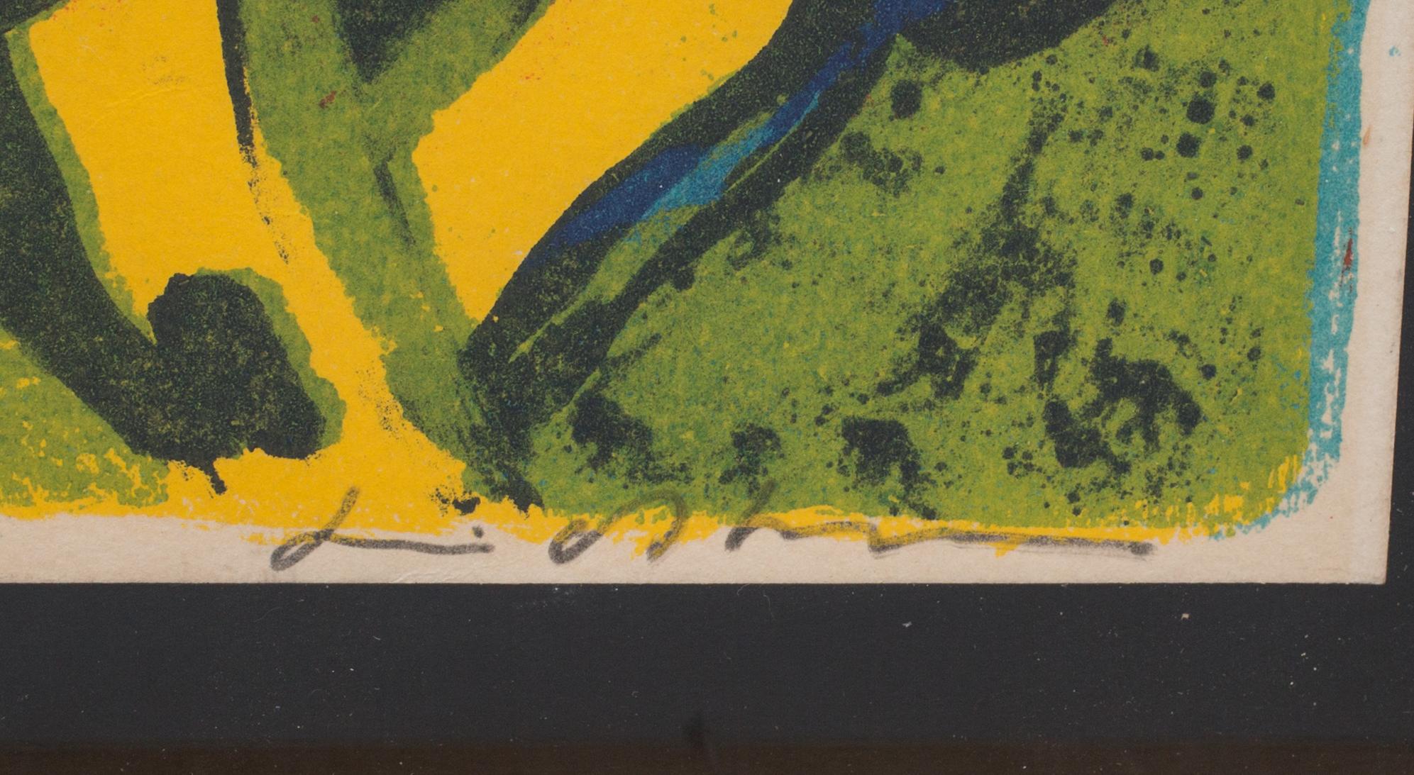 BENGT LINDSTRÖM, färglitografi, signerad och numrerad 45/300.