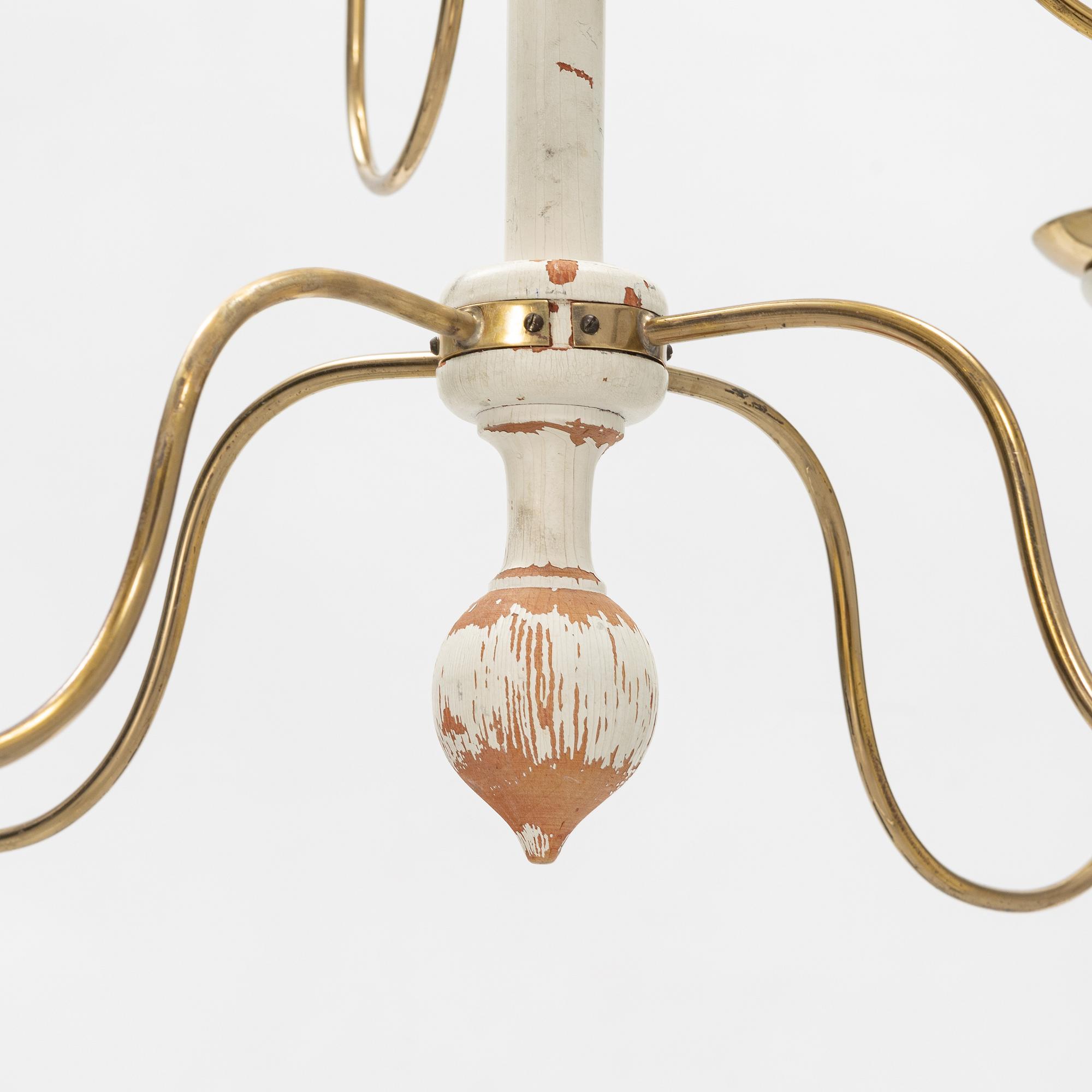 Josef Frank, ljuskrona, modell 2586, Firma Svenskt Tenn.