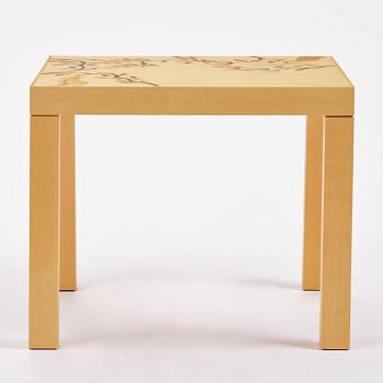 Klara Knutsson, a unique table, "Ornament", executed at Malmstens LiU, Stockholm, 2021.