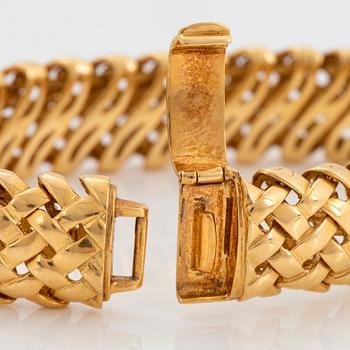 Tiffany armband 18K guld "Vannerie".