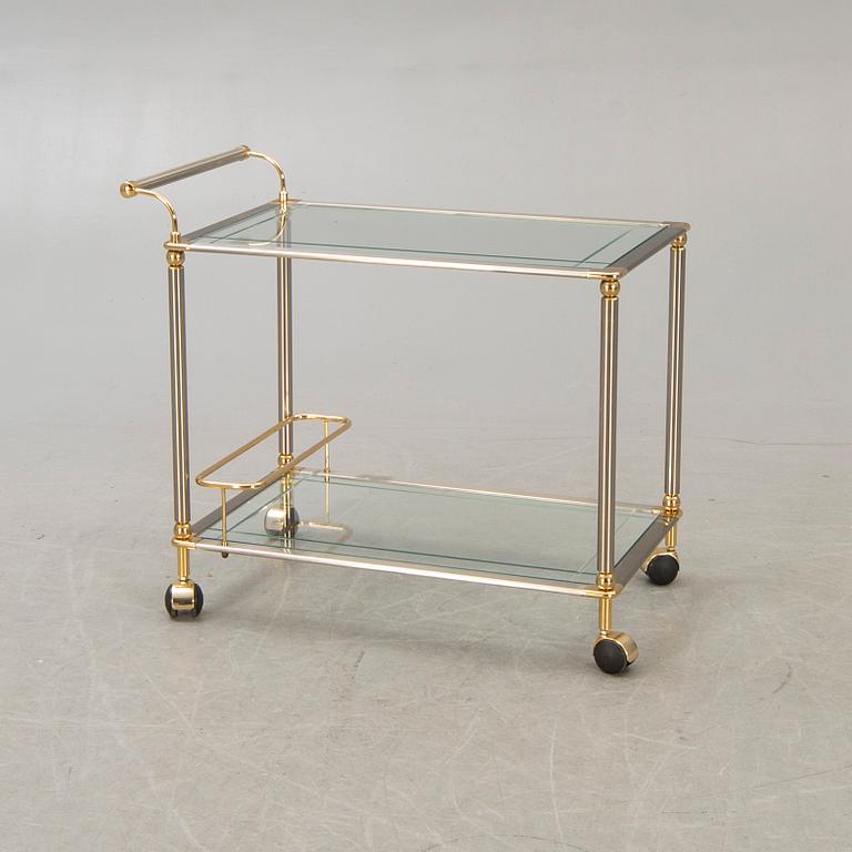 Serving trolley, 1970s-80s.