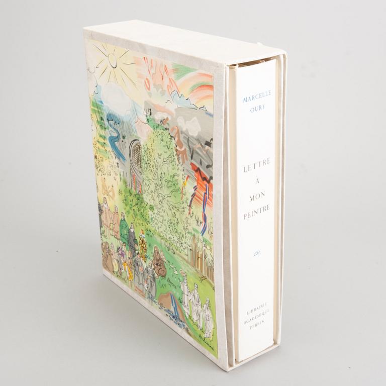 BOOK, "Raoul Dufy - Lettre a mon peintre", Marcelle Oury, no 790. Librairie Academique Perrin 1965.