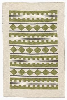 A double woven (machine made) swedish carpet. c 194 x 126 cm.