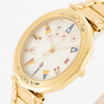 Corum, Admiral’s Cup, wristwatch, 34 mm.