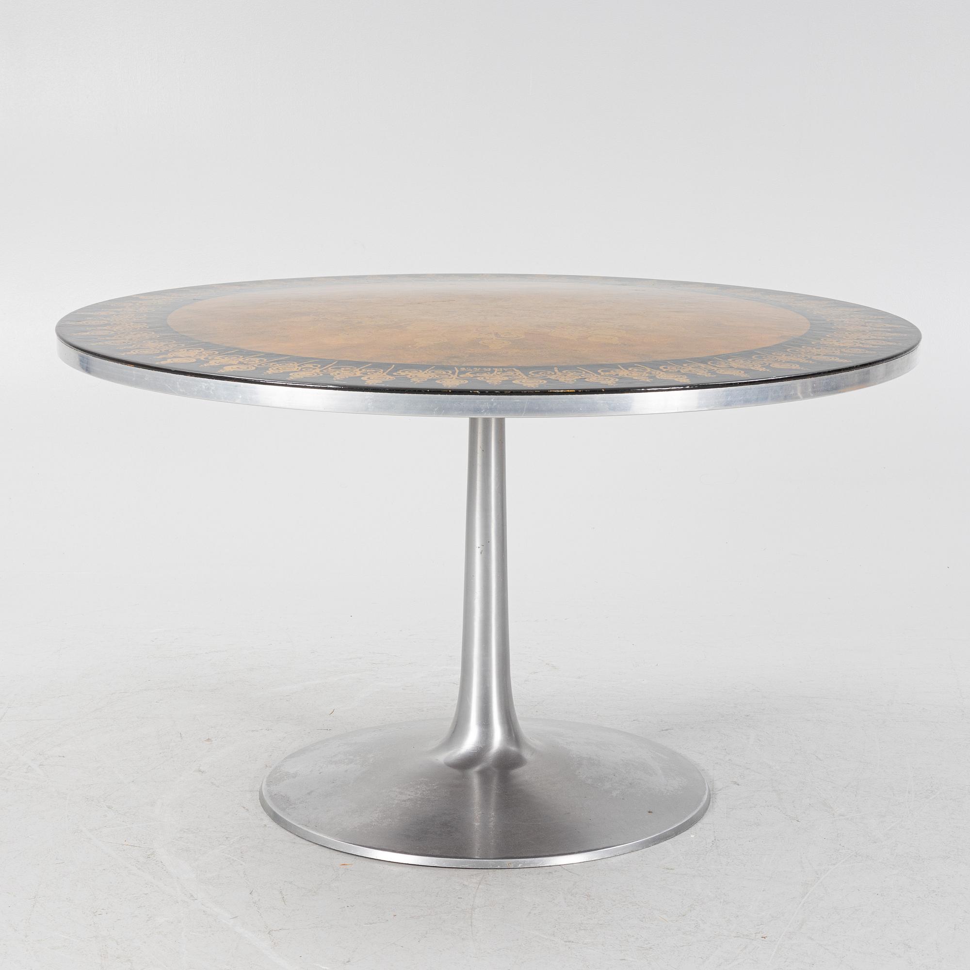 Björn Wiinblad, Poul Cadovius & Susanne Fjeldsøe Mygge, dining table, France, Denmark.