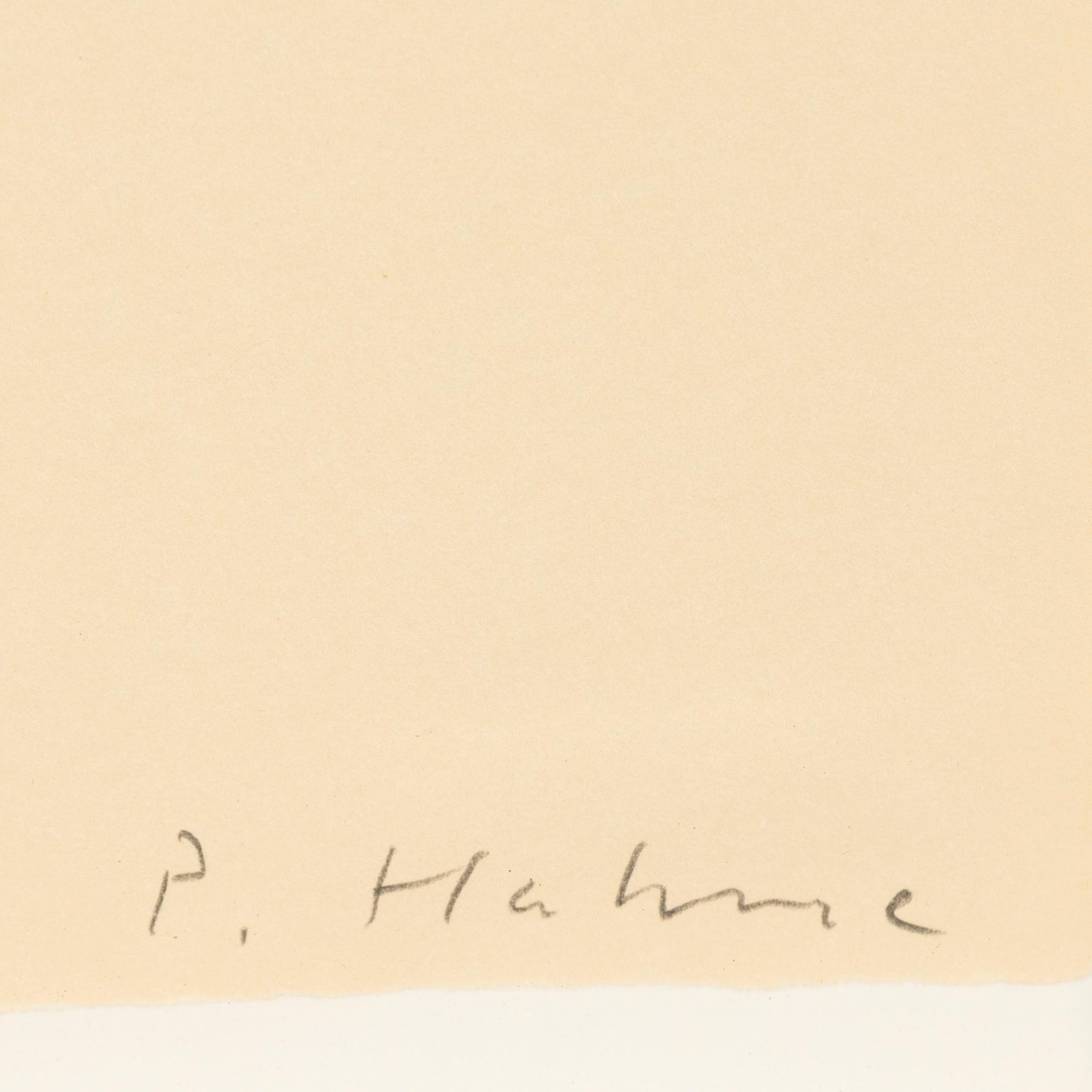 Peter Hahne, colour etching, signed and numbered 21/50.
