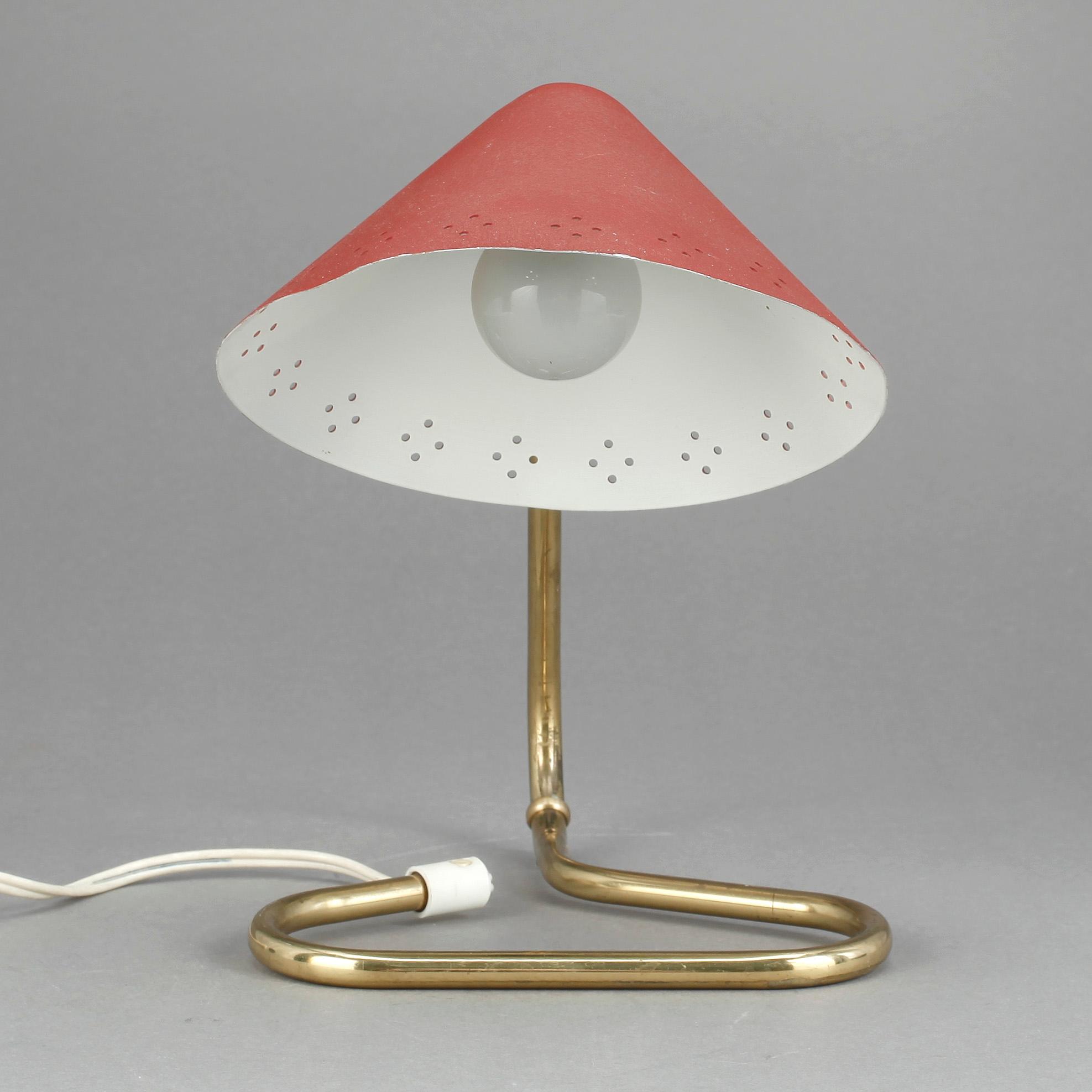 BORDSLAMPA, omkr 1900-talets mitt.